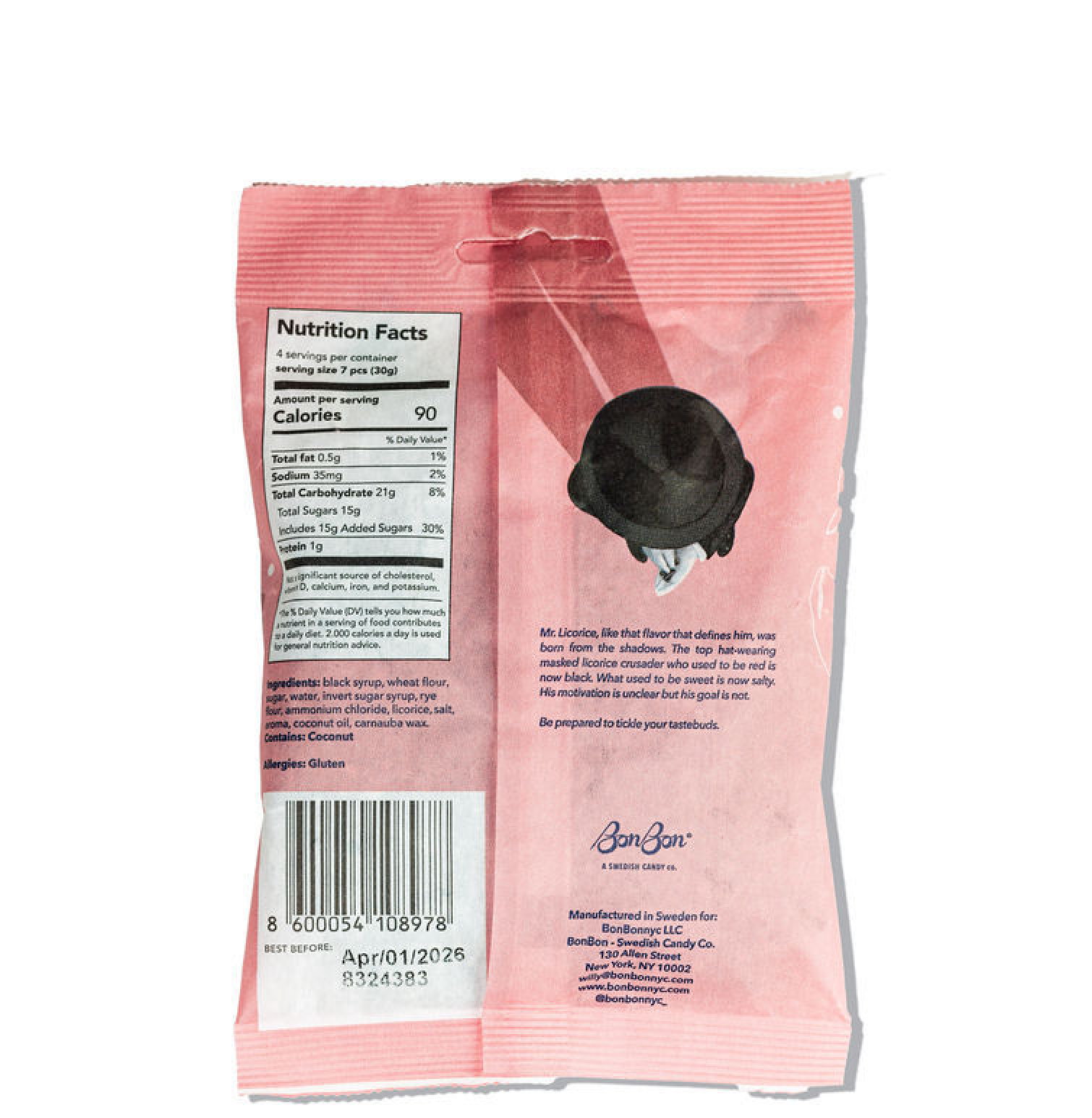 Licorice Twist - Swedish Candy 4.2oz