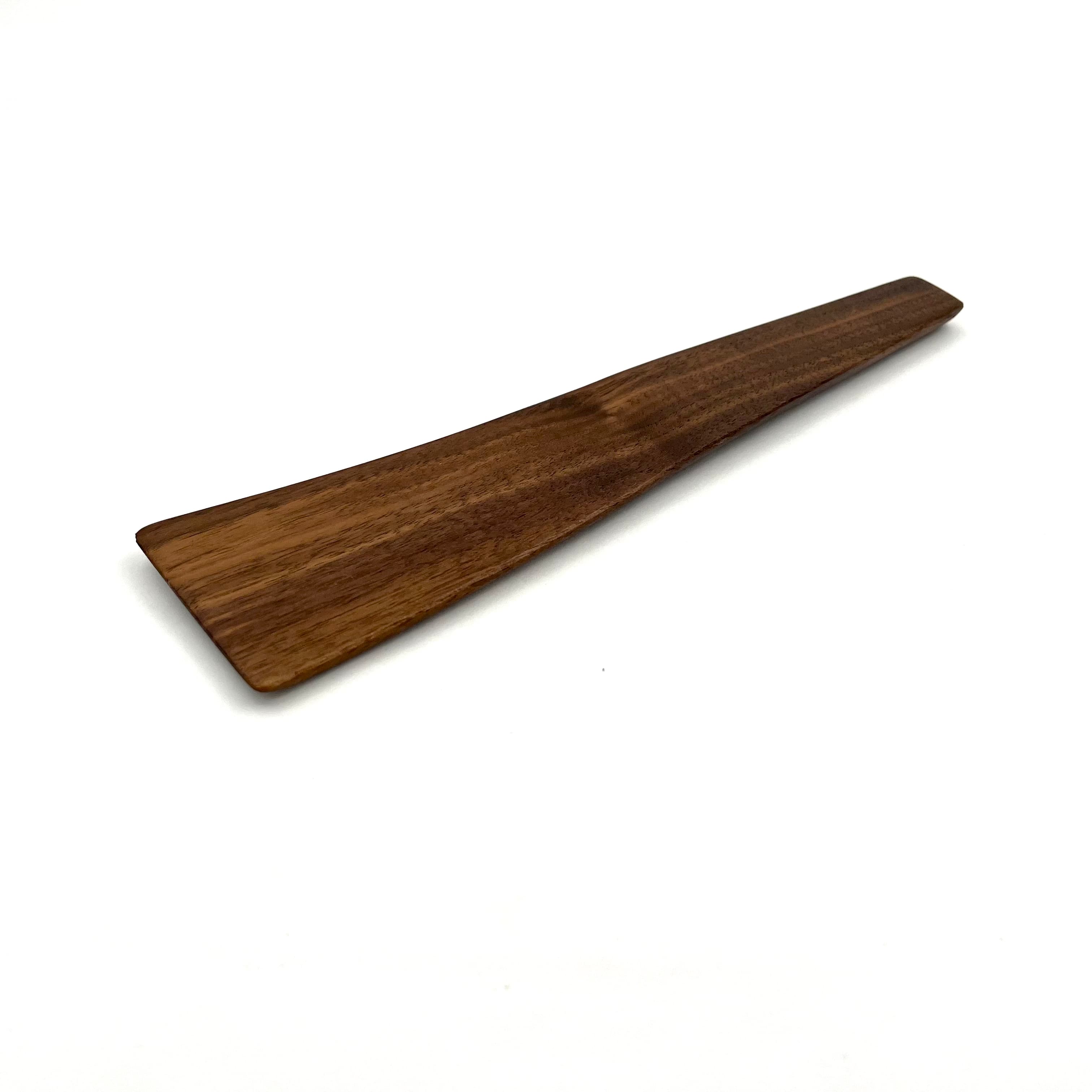 JBrody Walnut Wooden Scraper Spatula – 10" J Brody