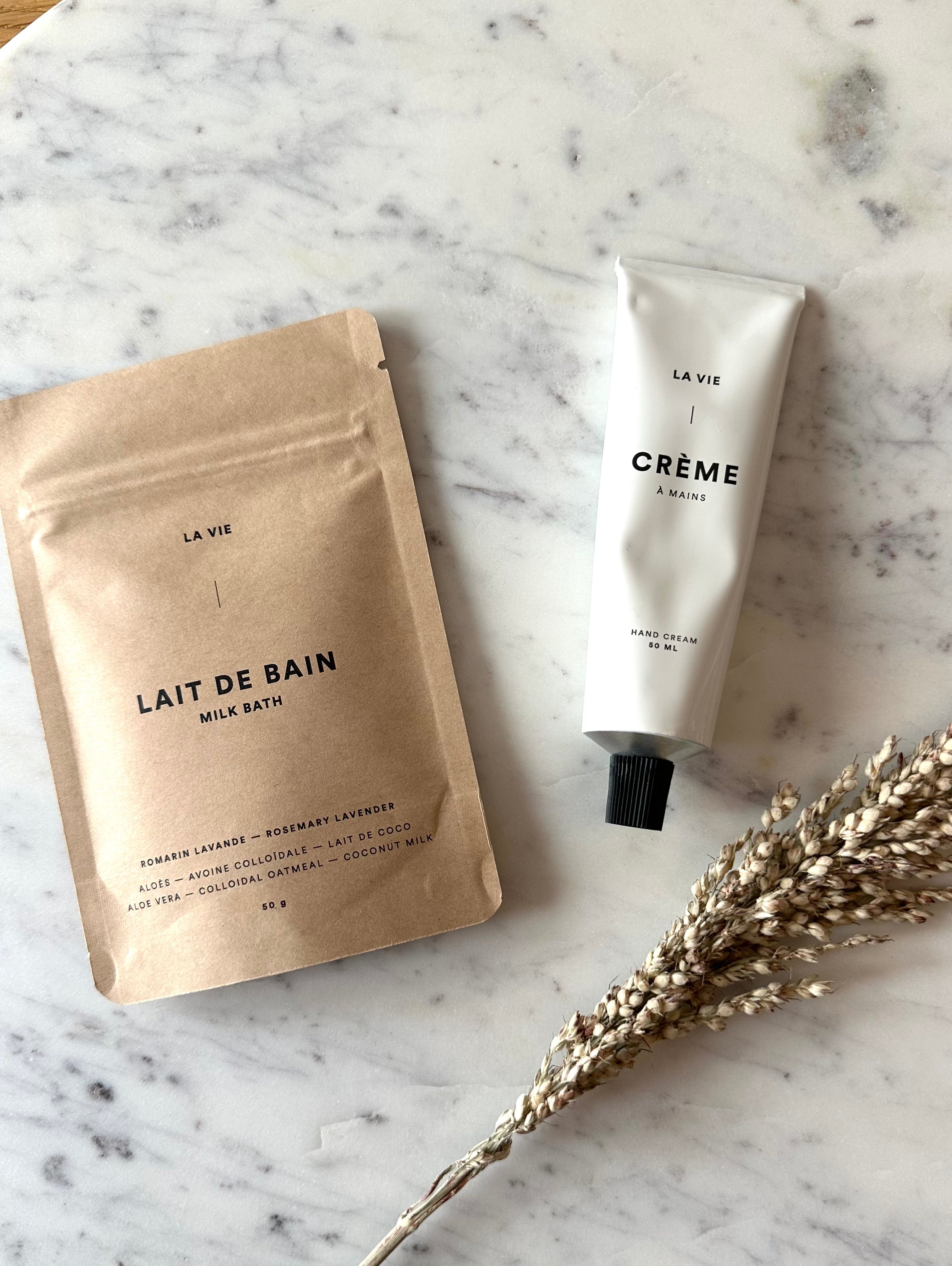 ATELIER LA VIE APOTHICAIRE
La Vie Hand Cream and Bath Milk