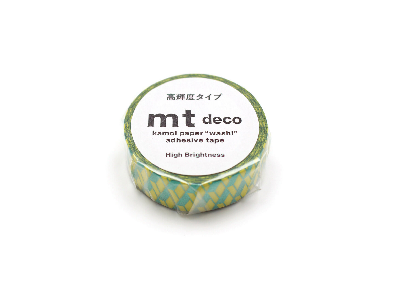 MT Washi Tape Single Roll – high brightness' permanent bellows green foil