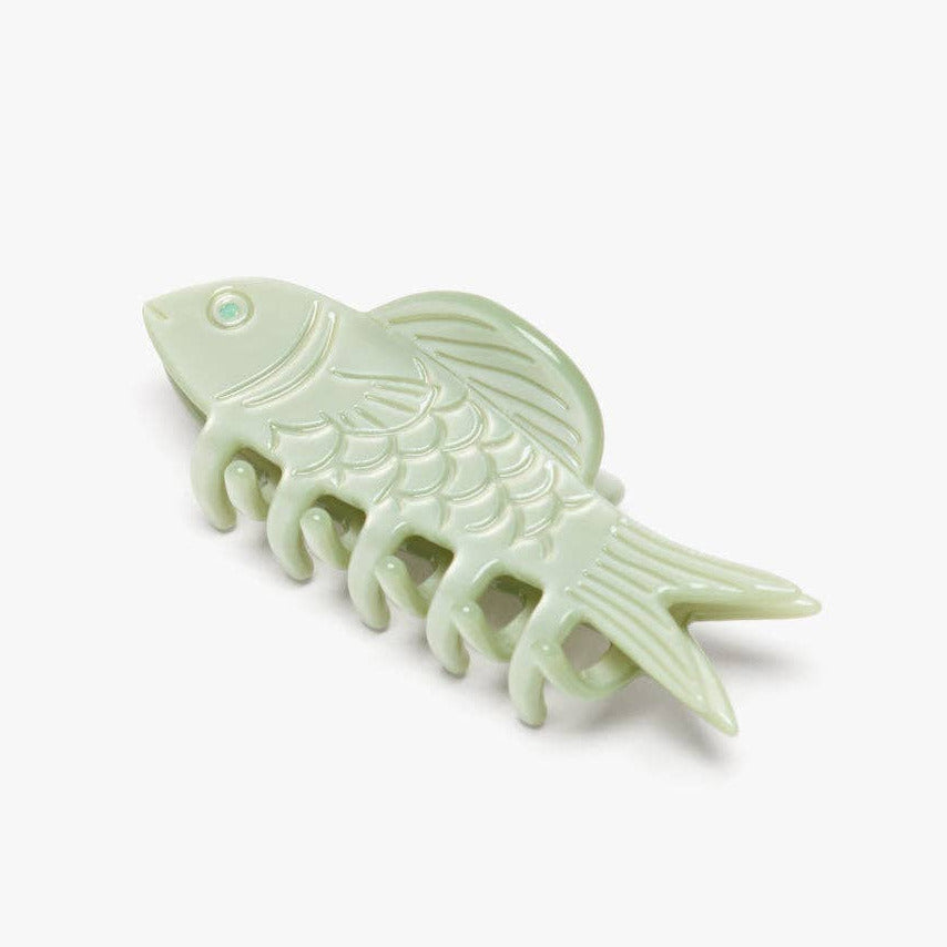 Winona Irene Jade Fish Mini Hair Claw Clip