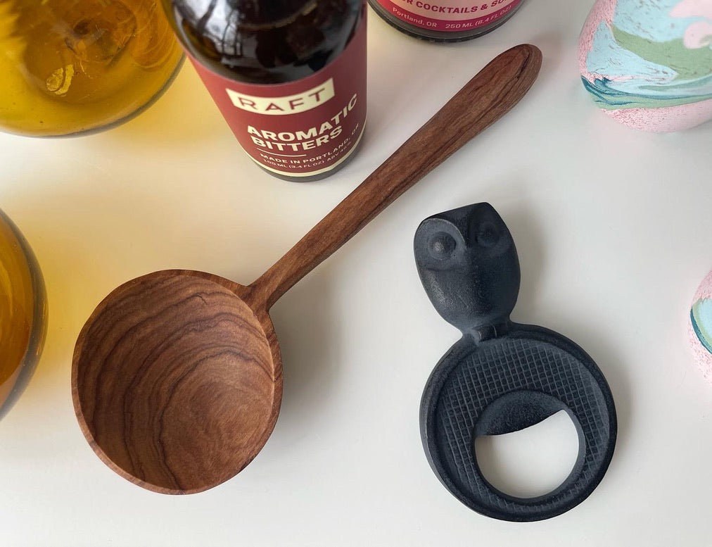 Nambu Japanese Owl Cast Iron Bottle Opener