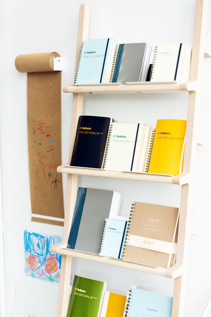 Rollbahn Spiral Notebook – Cream (Pocket Memo or Large)