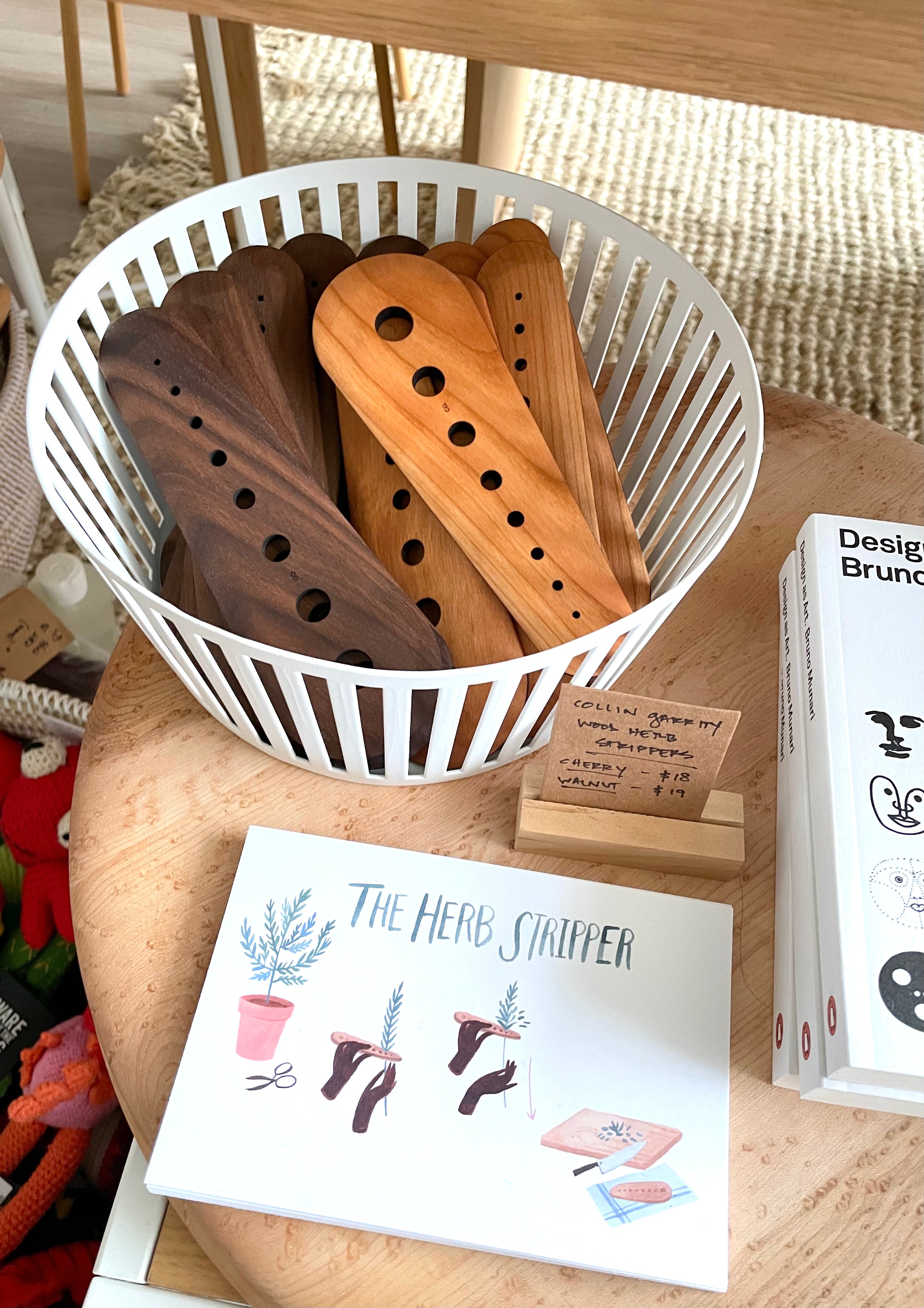 Collin Garrity Cherry Wood Herb Stripper