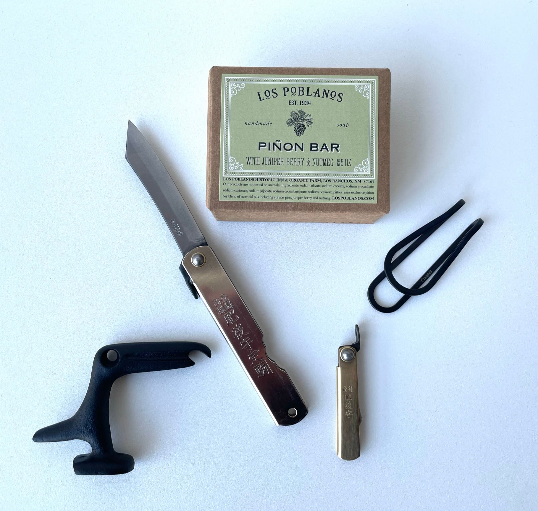 Japanese Mini Higonokami folding knife – Brass