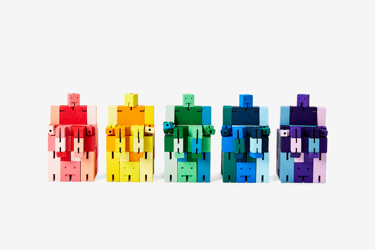 Cubebot Capsule Collection Micro - Blue Multi