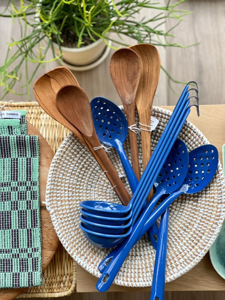 Senegal Cattail Tabletop Basket