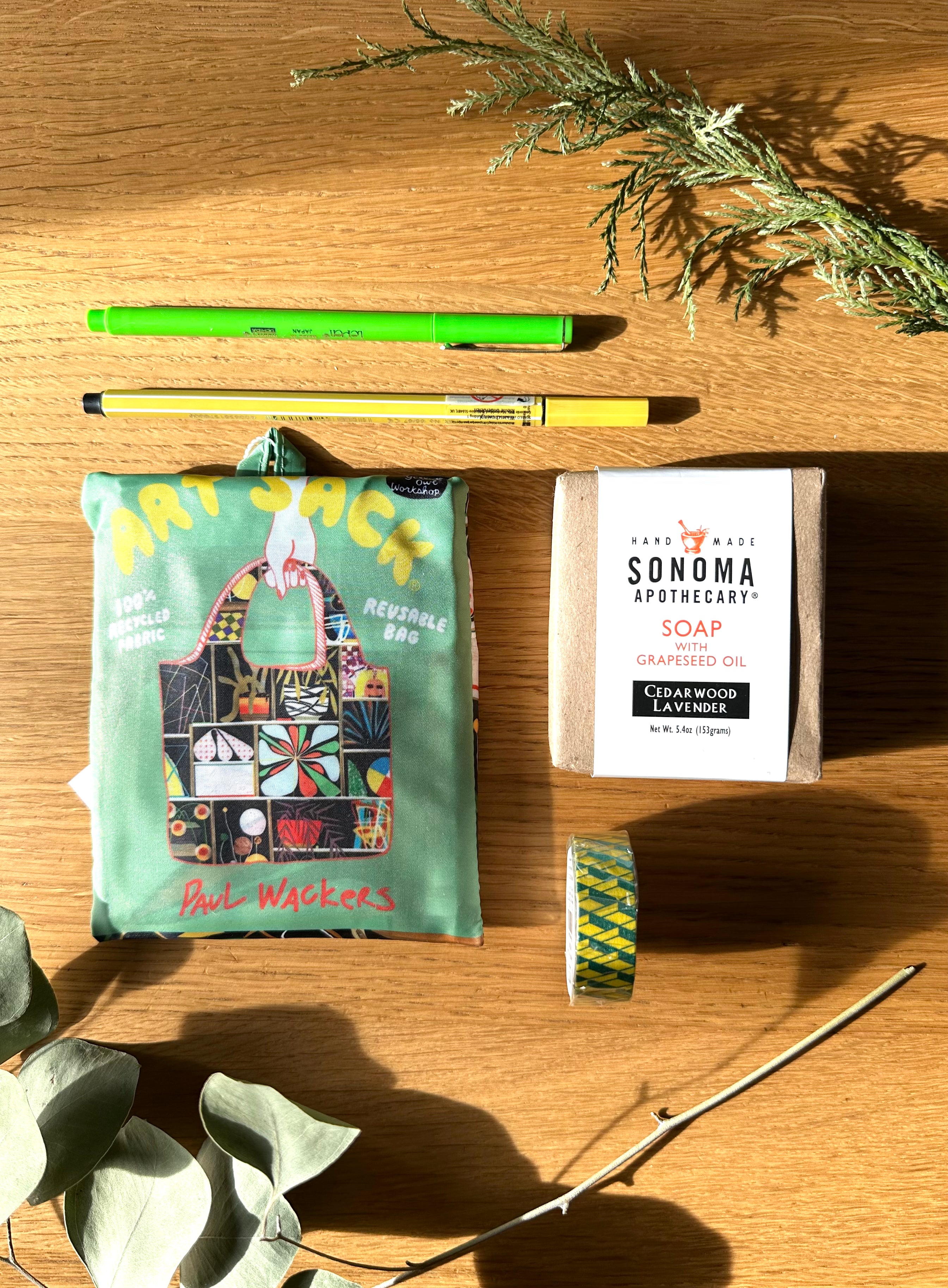 Holiday Gift Bundle w/ Paul Wackers Art Sack & Sonoma Apothecary Soap