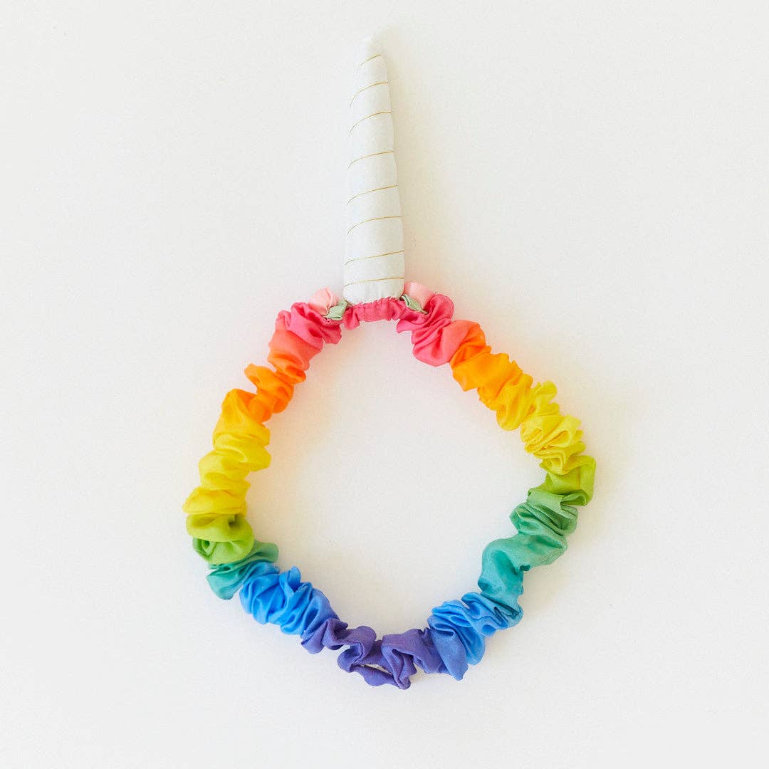 Rainbow Unicorn Headband for Dress-Up Play by Sarah's Silks