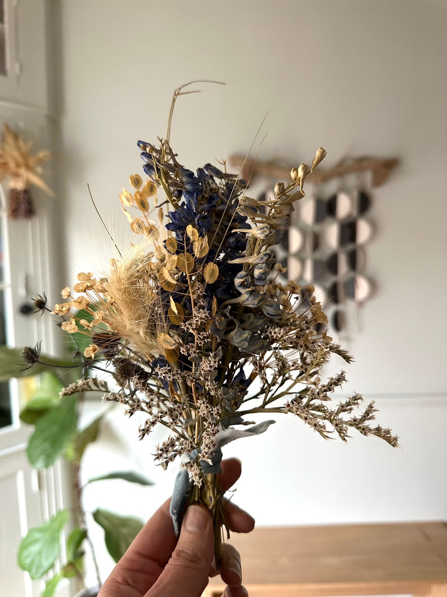 Dried Floral Mini Bouquet by District 2 Floral