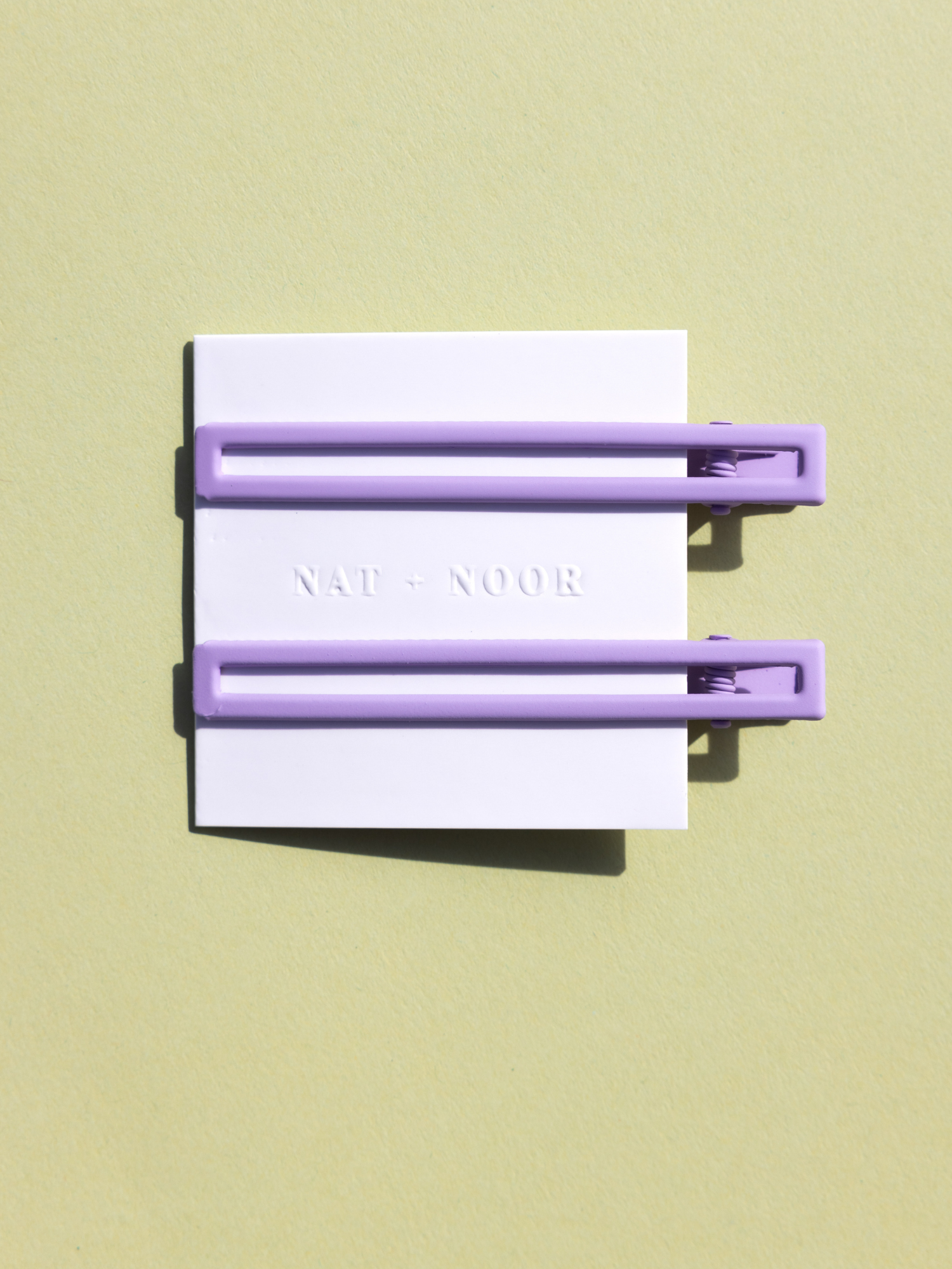 Nat & Noor Leia Hair Clips Set - Lilac