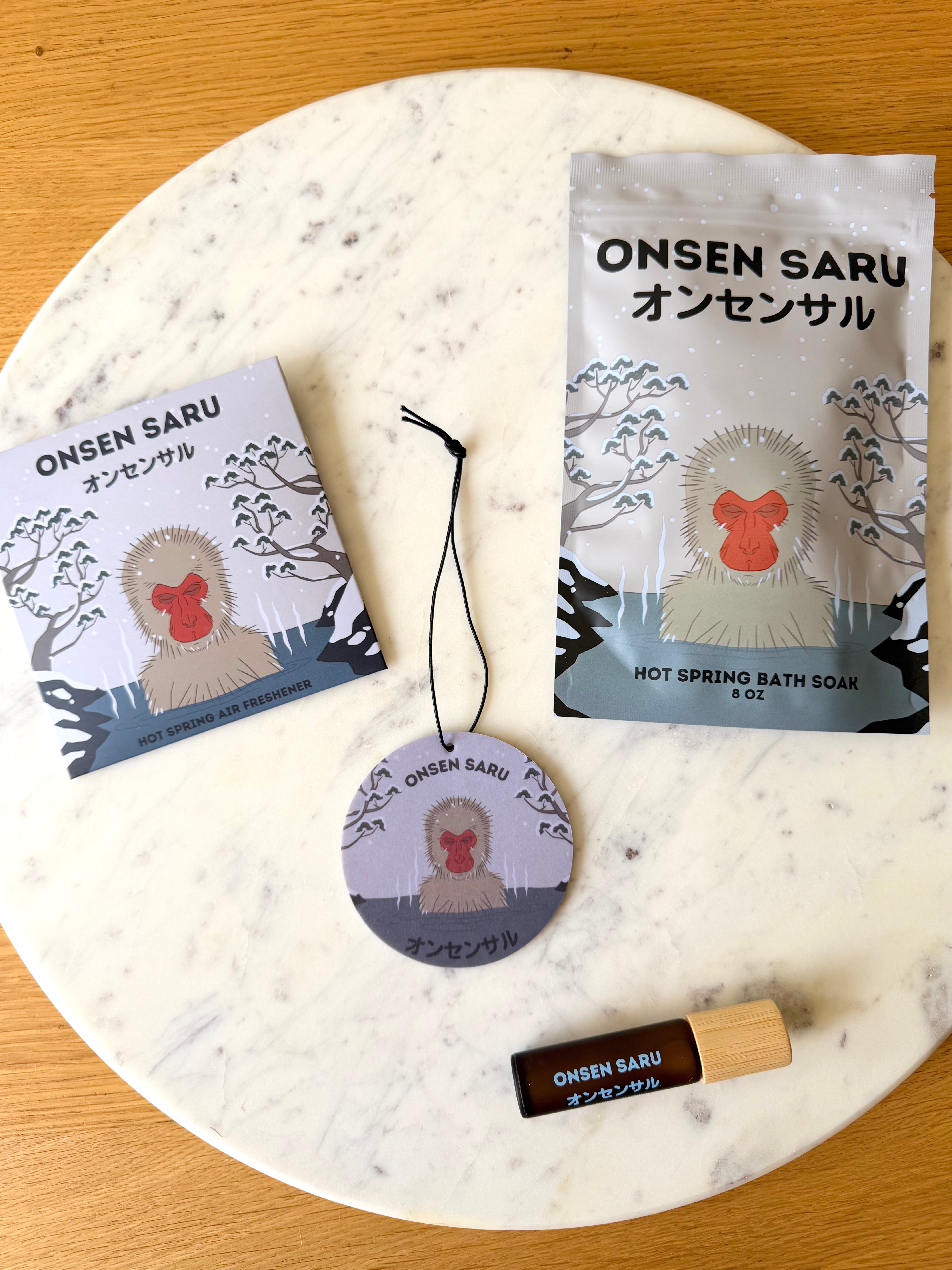 Onsen Saru Hot Spring Air Freshener