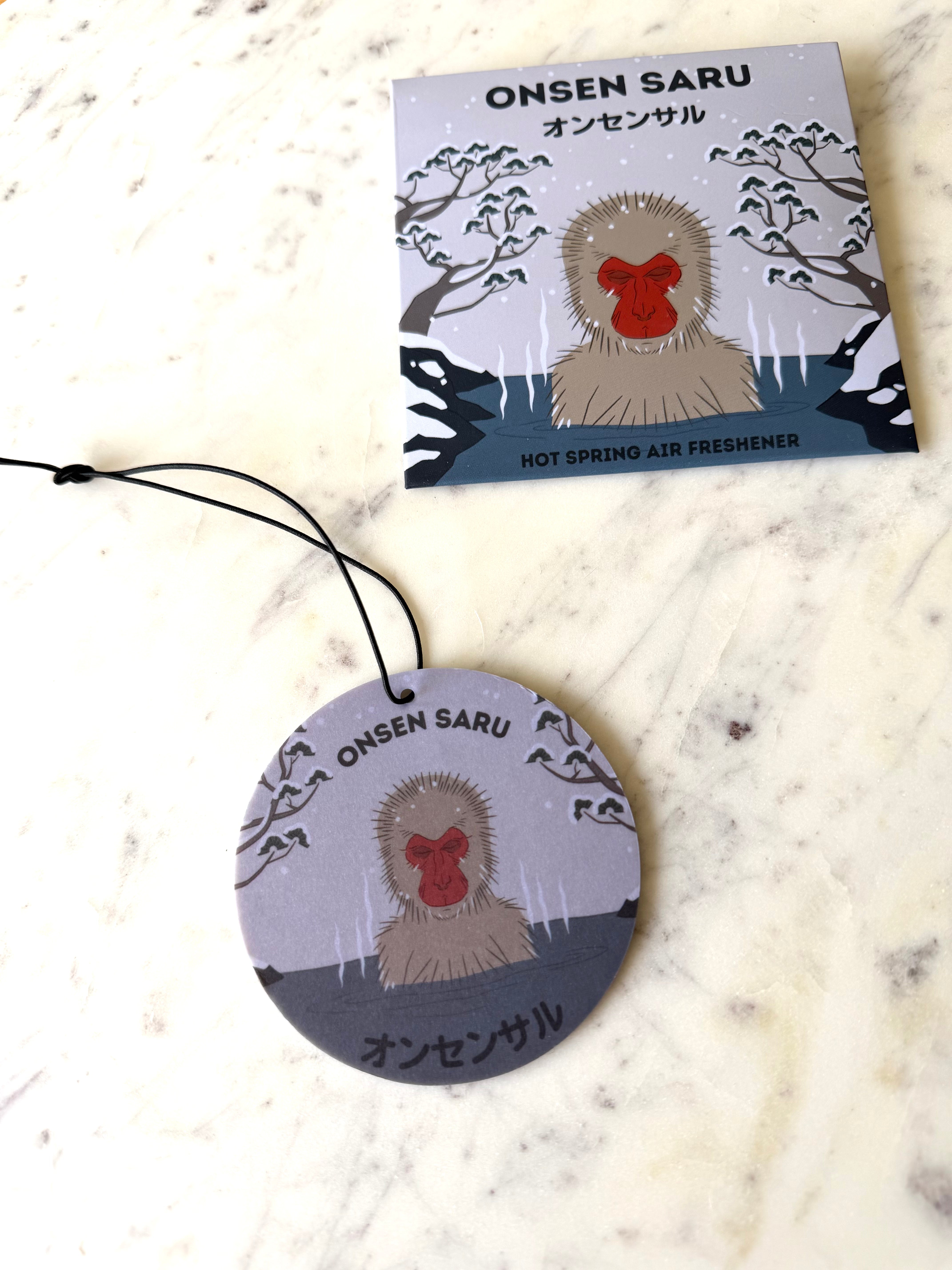 Onsen Saru Hot Spring Air Freshener