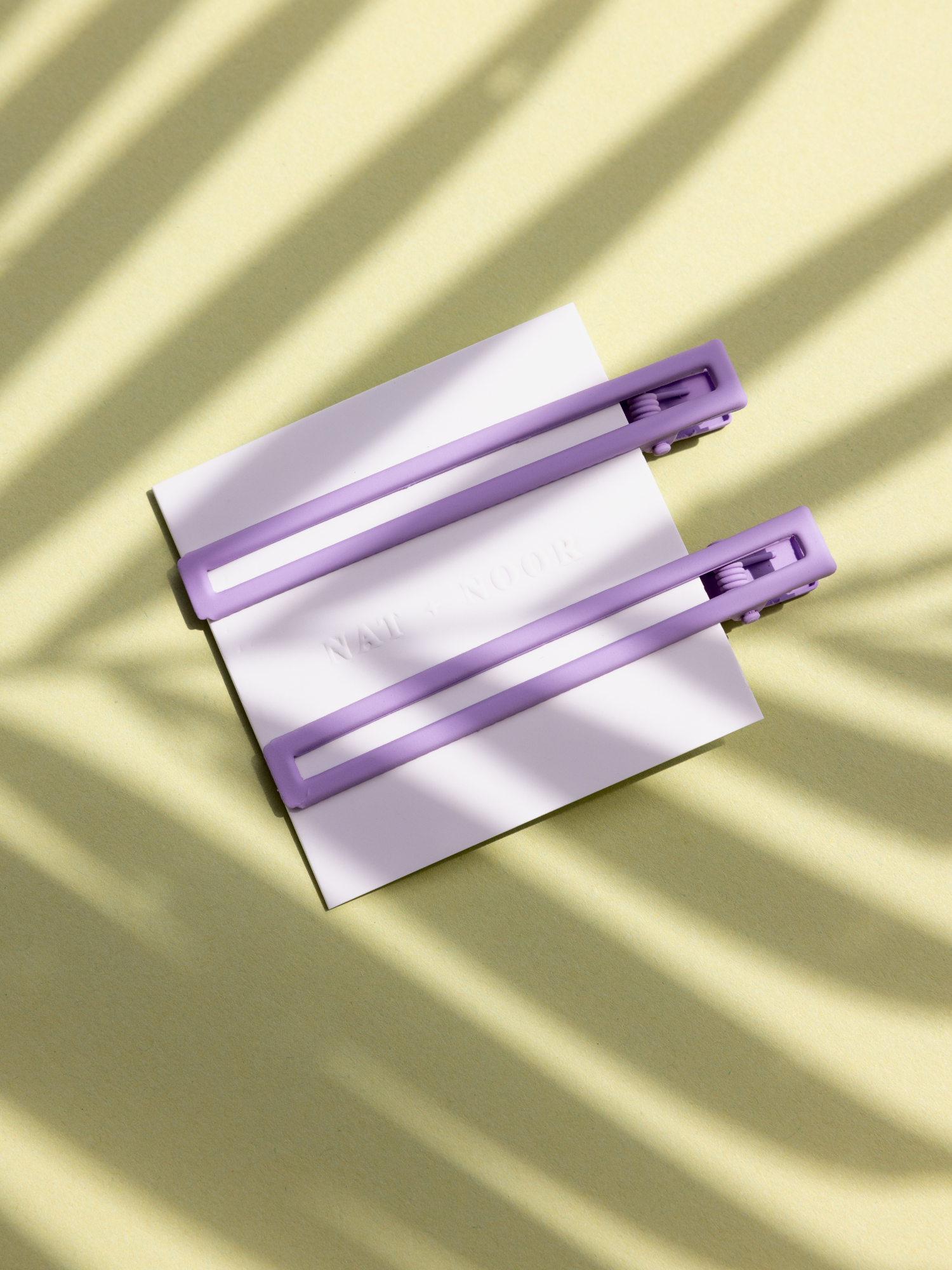 Nat & Noor Leia Hair Clips Set - Lilac