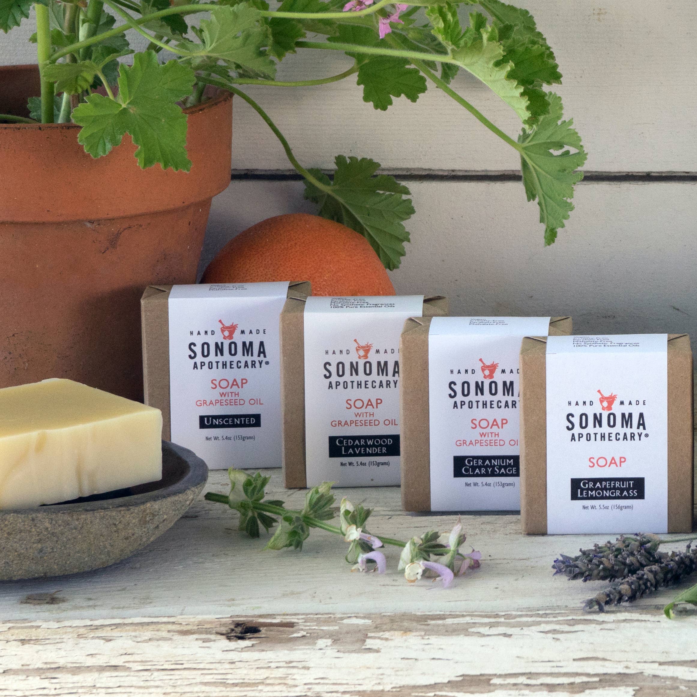 Sonoma Apothecary Handmade Bar Soap – Cedarwood Lavender