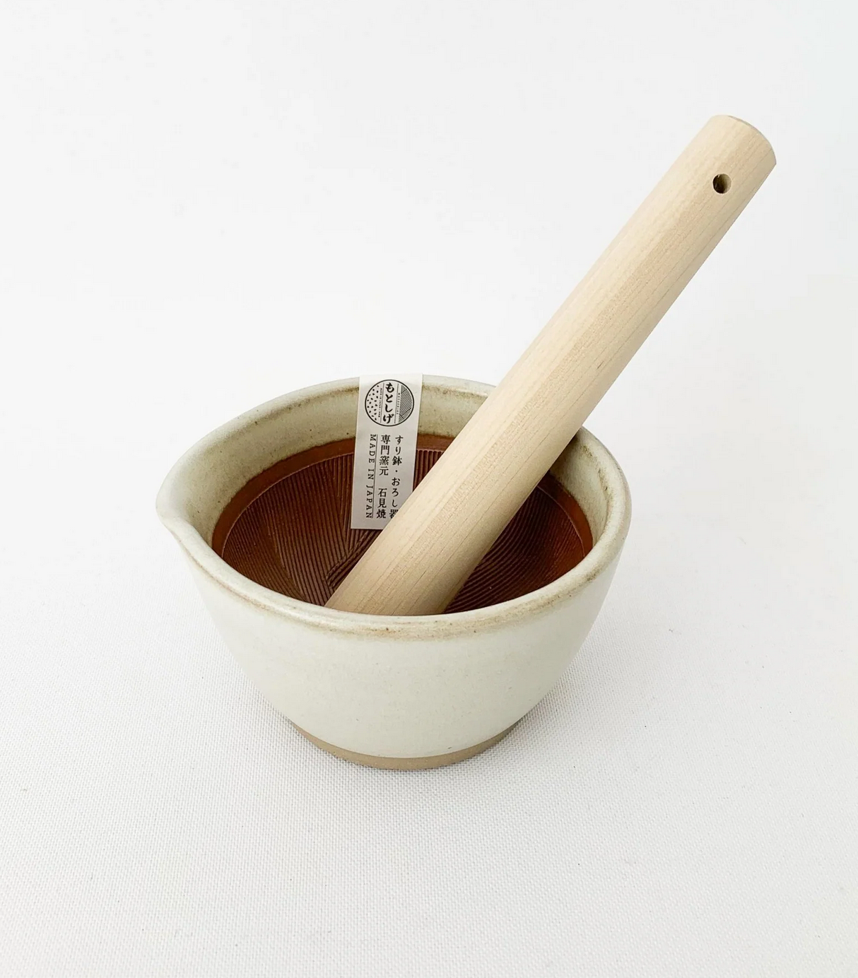 Japanese Motoshige Surikogi Wooden Pestle - Large