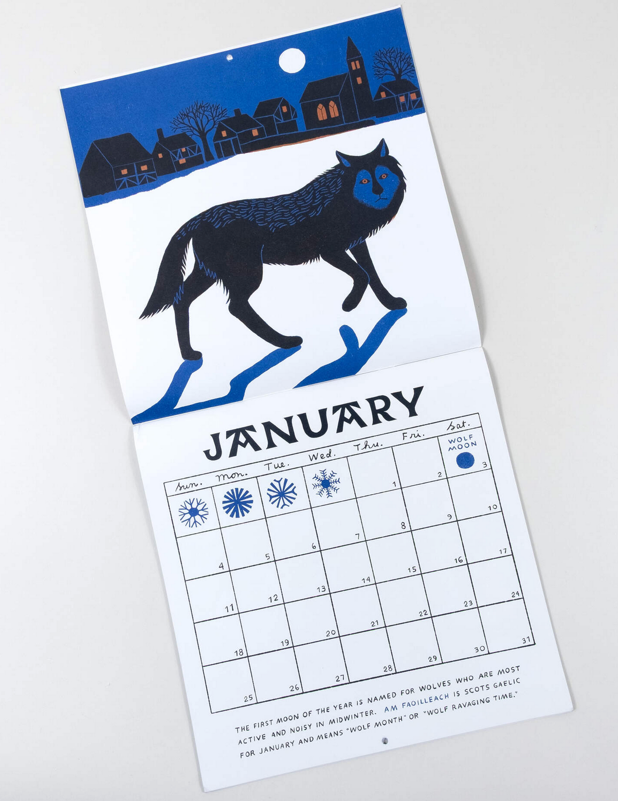 2025 Carson Ellis Moon Calendar