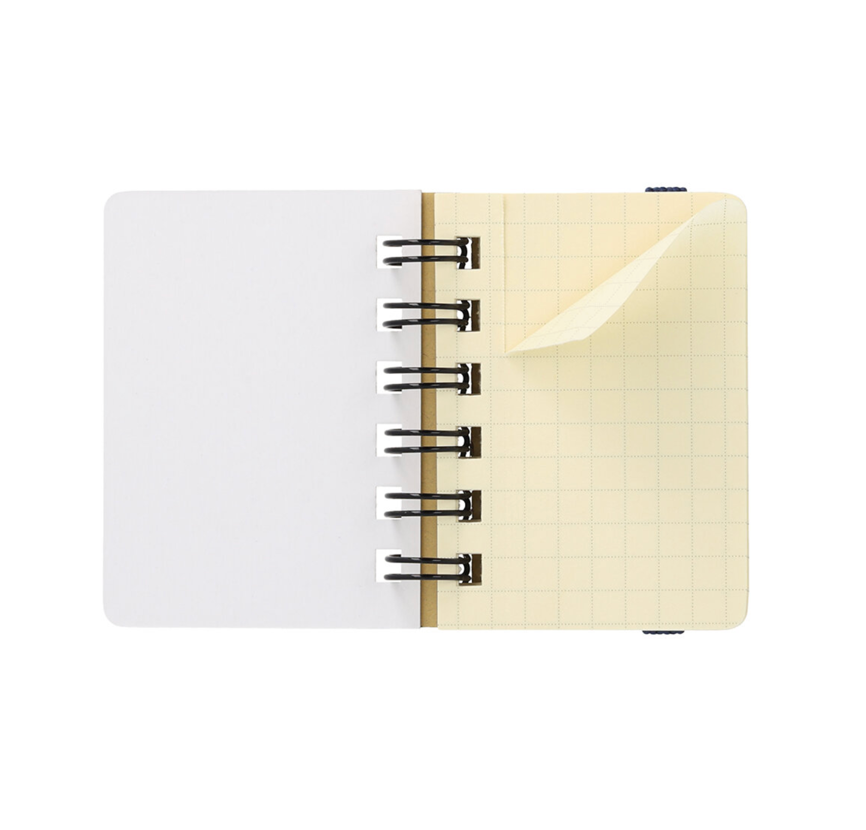 Rollbahn Spiral Notebook – 'Micro' Light Pink Charm Keychain