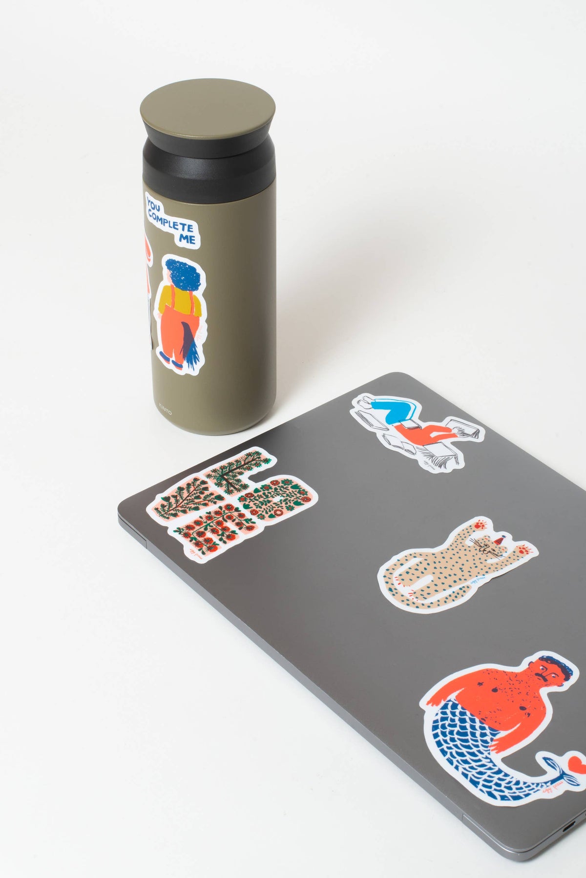 Party Cheetah Vinyl Sticker by Egg Press