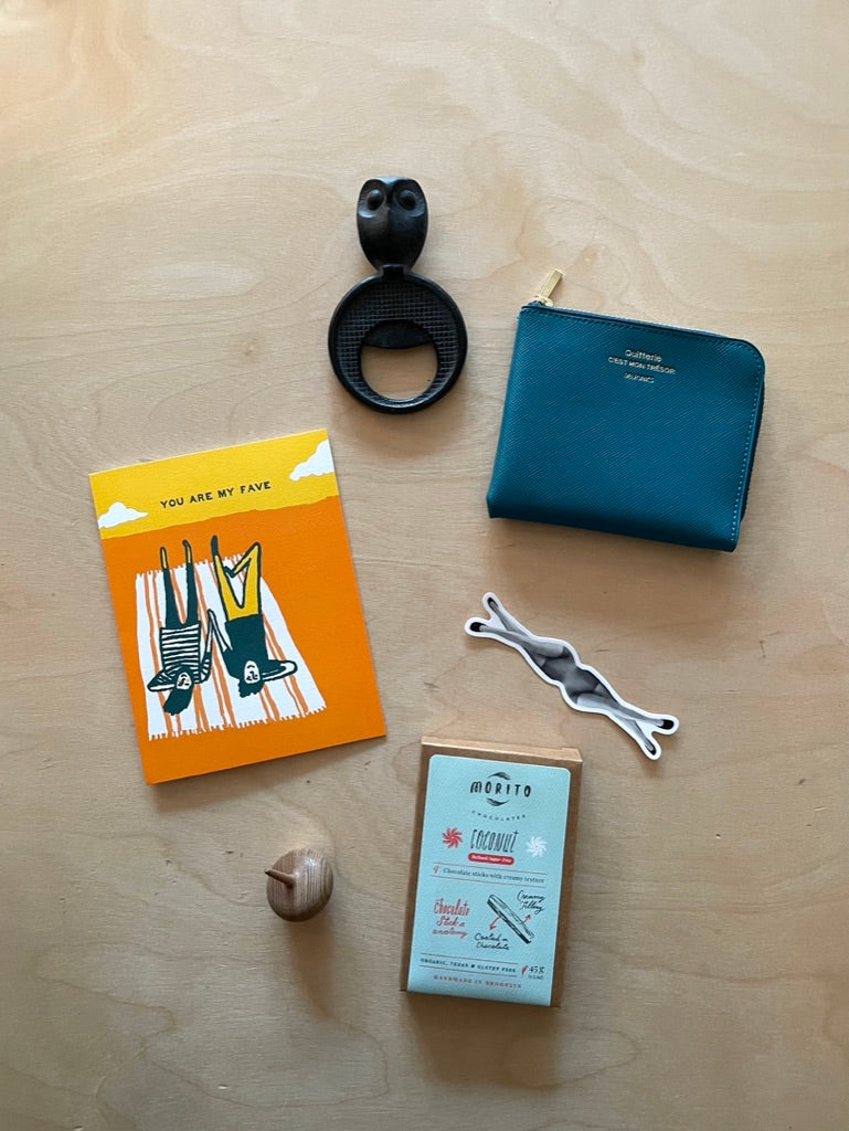 Delfonics Quitterie Half Zip Wallet – Turquoise