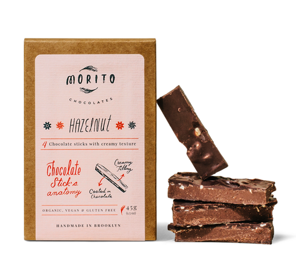 morito Hazelnut Chocolate Sticks