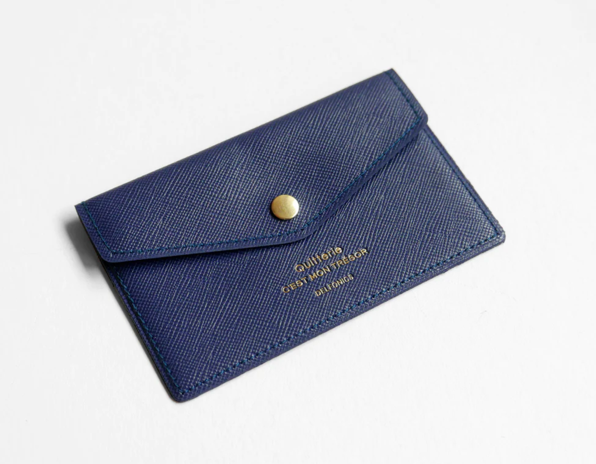 Delfonics Quitterie Snap Card Case – Navy