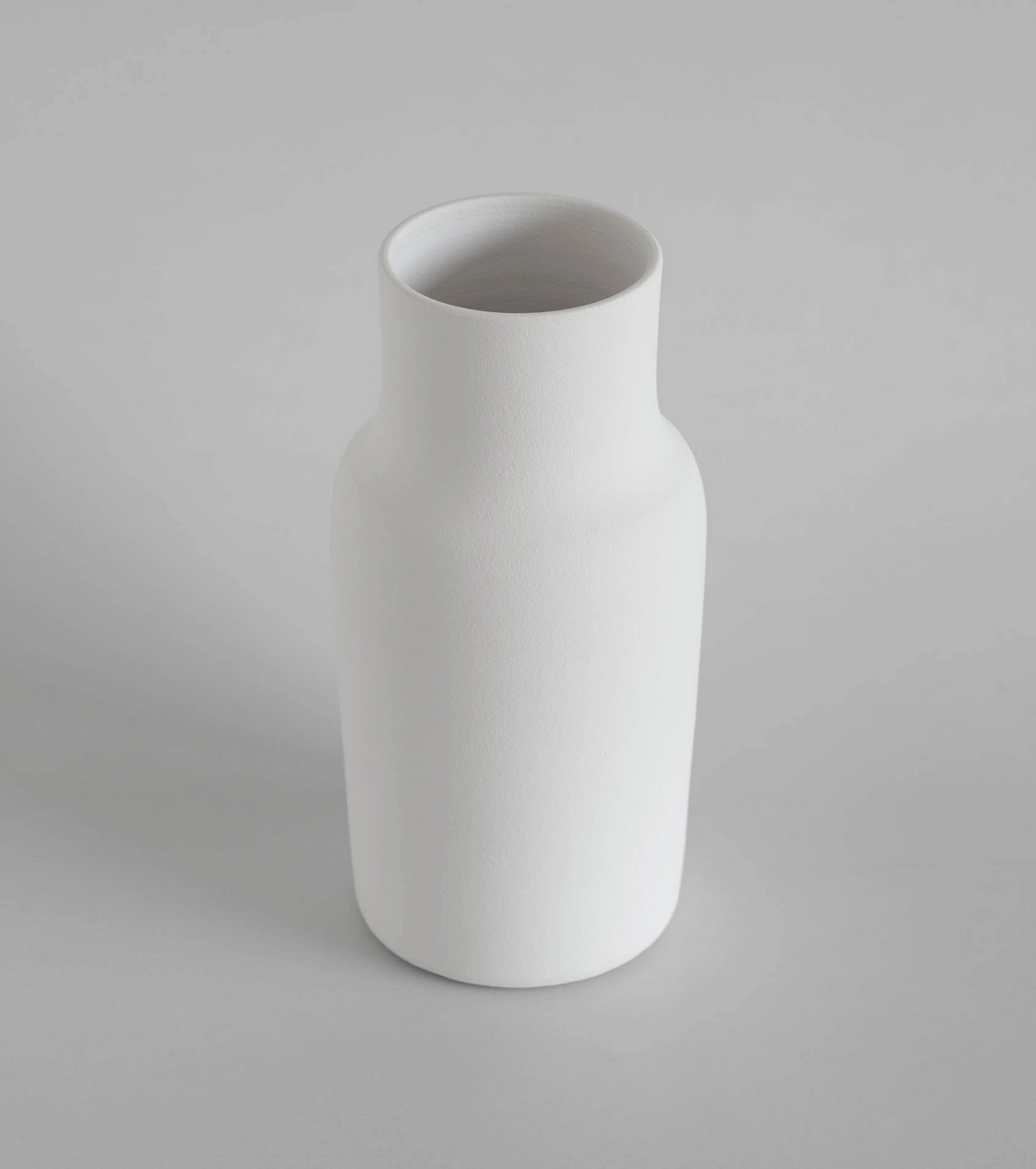 Portuguese ceramic Blanc Large White Ceramic Vase