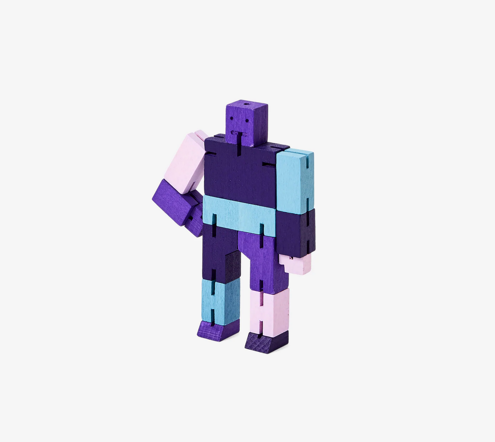 areaware Cubebot Capsule Collection Micro - purple Multi