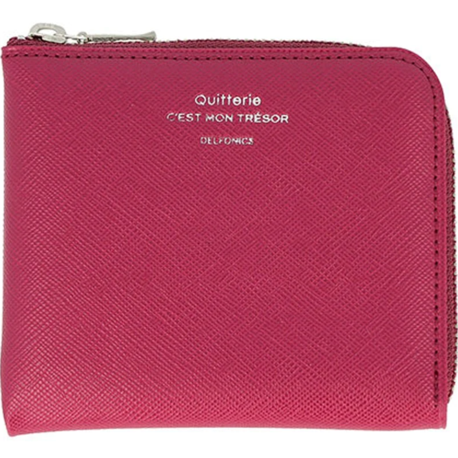 Delfonics Quitterie Half Zip Wallet – Wine